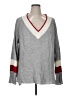 Alison Andrews 100% Acrylic Color Block Gray Pullover Sweater Size XL - photo 1