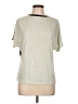 Unbranded Color Block Gray Short Sleeve Top Size L - photo 1