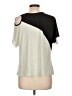 Unbranded Color Block Gray Short Sleeve Top Size L - photo 2