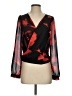 Assorted Brands 100% Polyester Floral Black 3/4 Sleeve Blouse Size S - photo 1