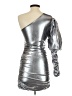 Unbranded Metallic Silver Cocktail Dress Size S (estimated) - photo 2