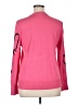 Marled Hearts Pink Pullover Sweater Size XL - photo 2