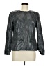 JM Collection 100% Polyester Metallic Gray Jacket Size 6 - photo 1