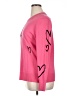 Marled Hearts Pink Pullover Sweater Size XL - photo 5