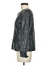 JM Collection 100% Polyester Metallic Gray Jacket Size 6 - photo 5