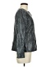 JM Collection 100% Polyester Metallic Gray Jacket Size 6 - photo 4