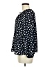 Eclair Polka Dots Black 3/4 Sleeve Blouse Size M - photo 5
