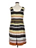 ELOQUII 100% Polyester Stripes Gray Casual Dress Size 14 - photo 2