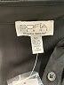 Sofia Jeans by Sofia Vergara 100% Polyester Solid Black Long Sleeve Blouse Size XL - photo 7