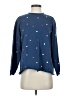 Mighty Fine Hearts Blue Pullover Sweater Size XS - photo 1