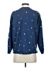 Mighty Fine Hearts Blue Pullover Sweater Size XS - photo 2
