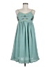 Chic Teal Cocktail Dress Size M - photo 1