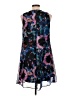 Taylor 100% Polyester Print Blue Cocktail Dress Size 10 - photo 2
