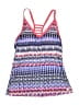 ZeroXposur Print Pink Swimsuit Top Size 8 - photo 1