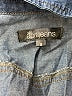 April Jeans Blue Long Sleeve Button-Down Shirt Size S - photo 7
