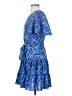 Eliza J 100% Polyester Animal Print Blue Casual Dress Size 4 - photo 5