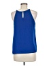 Dna Couture 100% Polyester Blue Sleeveless Blouse Size M - photo 2