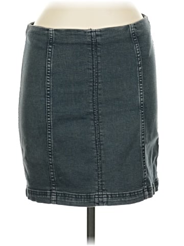 Free People Denim Skirt (view 1)