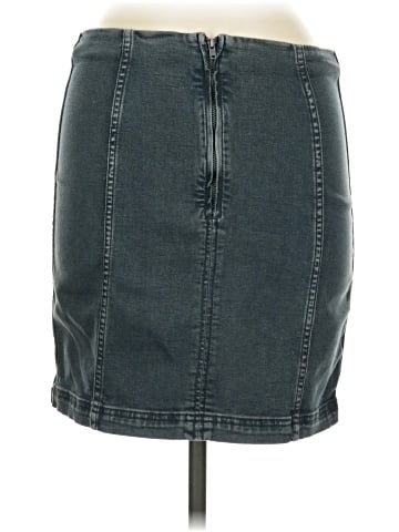 Free People Denim Skirt (view 2)