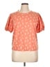 Assorted Brands Orange Short Sleeve Top Size XL - photo 1