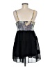 Aggie 100% Polyester Paisley Black Cocktail Dress Size M - photo 2