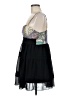 Aggie 100% Polyester Paisley Black Cocktail Dress Size M - photo 5