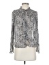 Free People 100% Polyester Silver Long Sleeve T-Shirt Size XS - photo 1