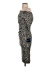 Tory Burch 100% Silk Animal Print Black Cocktail Dress Size XS - photo 5