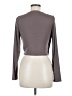 SPANX Gray Brown Long Sleeve Top Size M - photo 2