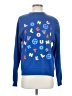 Assorted Brands Graphic Blue Pullover Sweater Size S - photo 1