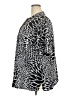Catherines Animal Print Black Short Sleeve Blouse Size 3X - photo 5