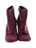 Ann Taylor 100% Leather Burgundy Boots Size 7 - photo 2
