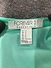 Forever 21 100% Polyester Solid Teal Cocktail Dress Size S - photo 7