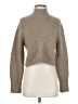 Zara Metallic Tan Turtleneck Sweater Size S - photo 1