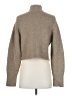 Zara Metallic Tan Turtleneck Sweater Size S - photo 2