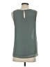Pleione 100% Polyester Green Sleeveless Blouse Size XS - photo 2