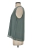 Pleione 100% Polyester Green Sleeveless Blouse Size XS - photo 5