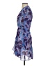 Carven 100% Polyester Paisley Blue Cocktail Dress Size EU (FR) 34 / US 2 - photo 5