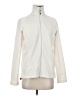 Natural Reflections 100% Polyester Solid Ivory Track Jacket Size S - photo 1