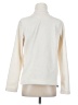 Natural Reflections 100% Polyester Solid Ivory Track Jacket Size S - photo 2