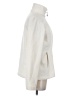 Natural Reflections 100% Polyester Solid Ivory Track Jacket Size S - photo 4