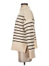 Zara Stripes Ivory Turtleneck Sweater Size XS - photo 5