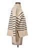 Zara Stripes Ivory Turtleneck Sweater Size XS - photo 4