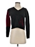 Armani Exchange 100% Lambswool Color Block Burgundy pullover sweater Size S - photo 1