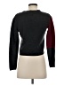 Armani Exchange 100% Lambswool Color Block Burgundy pullover sweater Size S - photo 2