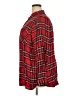Maurices Plaid Red Long Sleeve Button-Down Shirt Size 20 (2) - photo 5