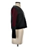 Armani Exchange 100% Lambswool Color Block Burgundy pullover sweater Size S - photo 4