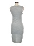 Leith Solid Gray Casual Dress Size M - photo 2