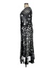 Komarov 100% Polyester Stars Black Cocktail Dress Size XL - photo 5