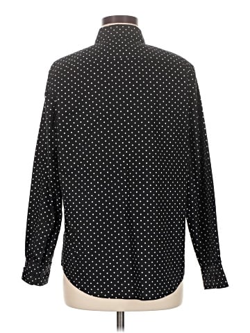 Jones New York Signature Long Sleeve Button-Down Shirt (view 2)
